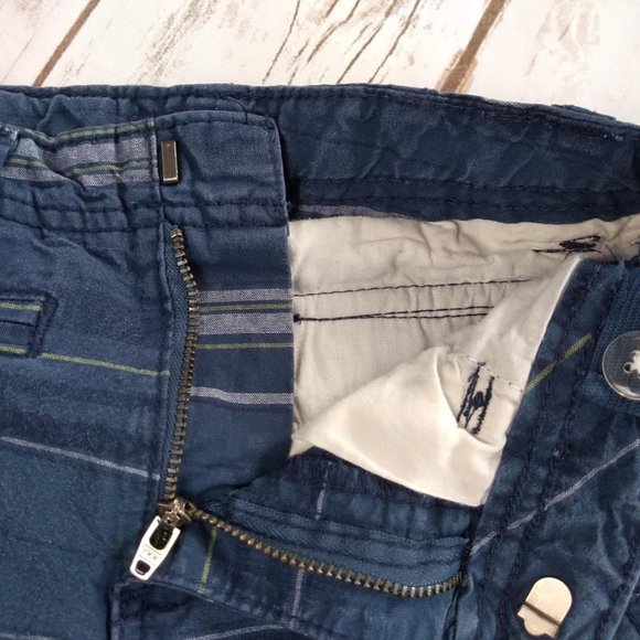 Cherokee Boys' Navy Blue Striped Shorts Size 6 - Picture 3 of 5
